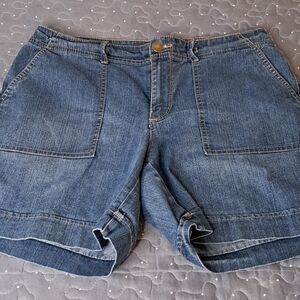 Gloria Vanderbilt Blue Jean Shorts